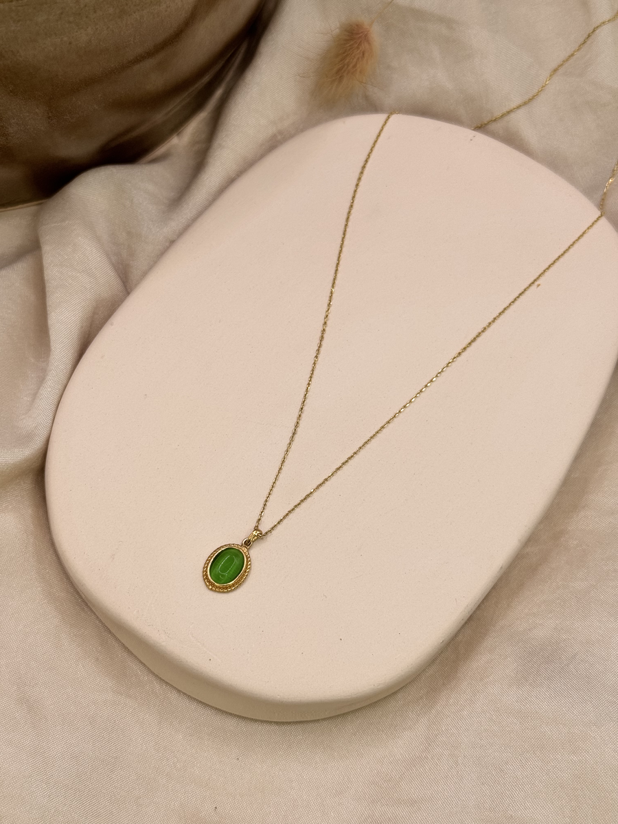 Yeşil Taş Kolye
