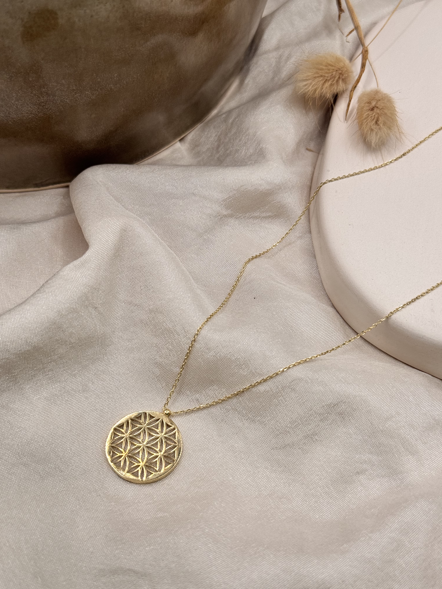 Hayat Çiçeği Kolye