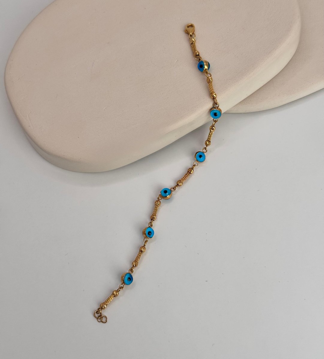 Nazar Boncuklu Hafif Bileklik
