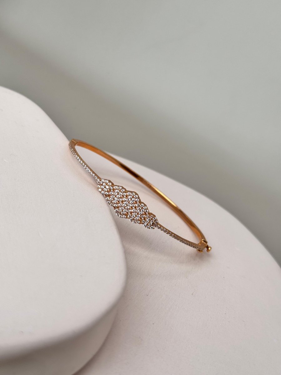 Özel Tasarım Rose Gold Kelepçe Bilezik