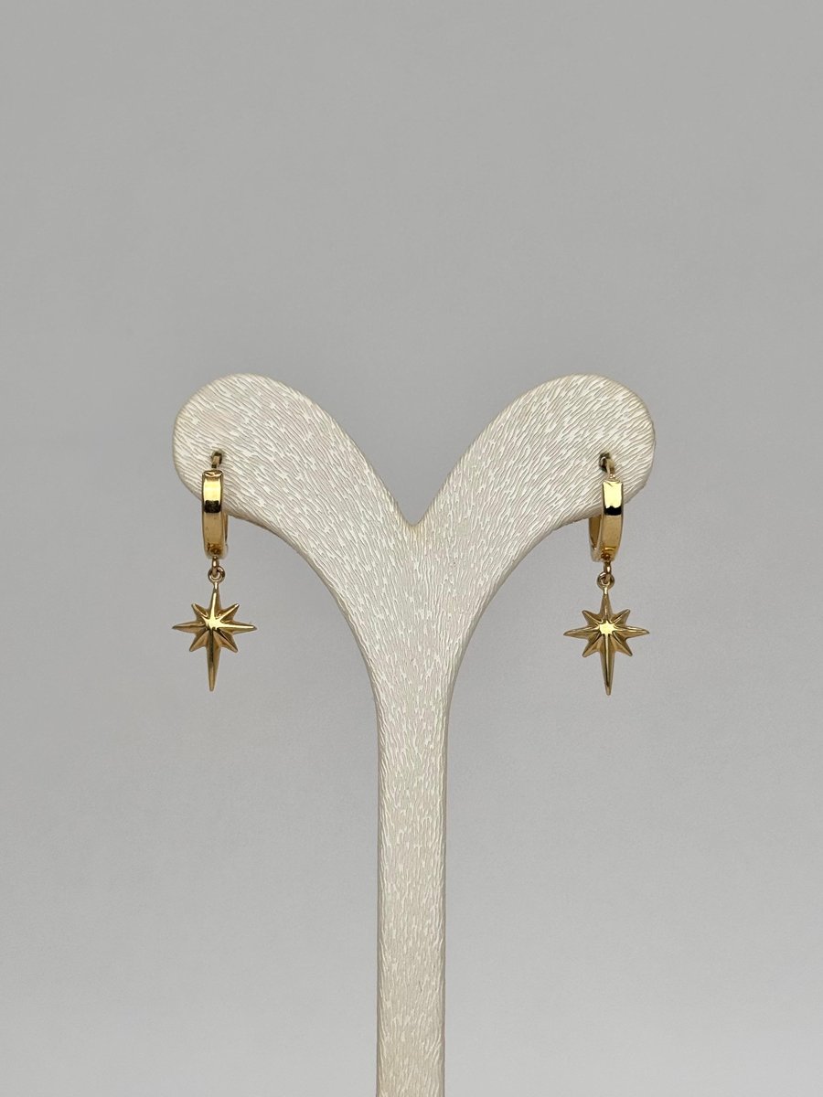 Kutup Yıldızı Sallanan Küpe