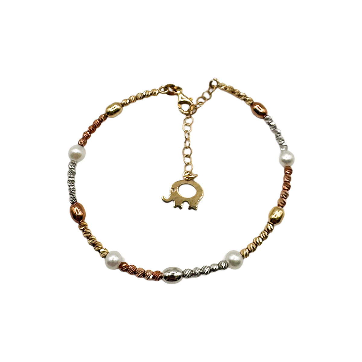 İncili Kelepçe Bileklik