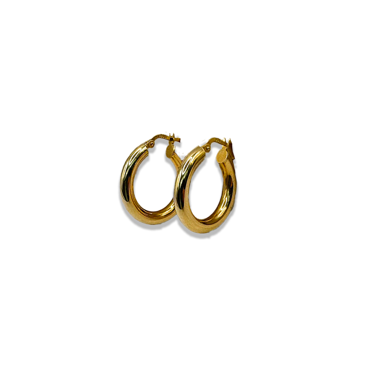 Bombeli Klasik Halka Küpe